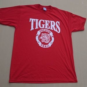 Vintage Jerzees Tiger High School 50/50 XL 80s 90s